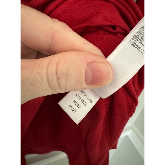 Athleta Inspire Top Red Size Large - Picture 5 of 6